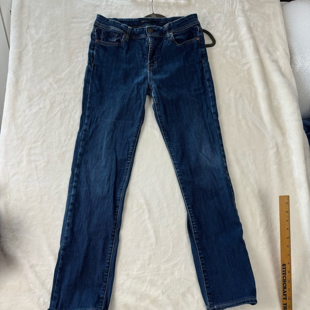 Fidelity jeans womens 32 Stevie  mid rise  Chicago Blue